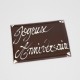 PLAQUE JOYEUX ANNIVERSAIRE