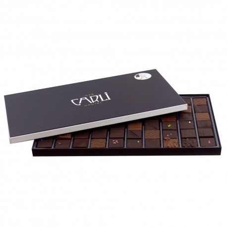 Coffret 60 bonbons de chocolat assortis - Carli Nantes